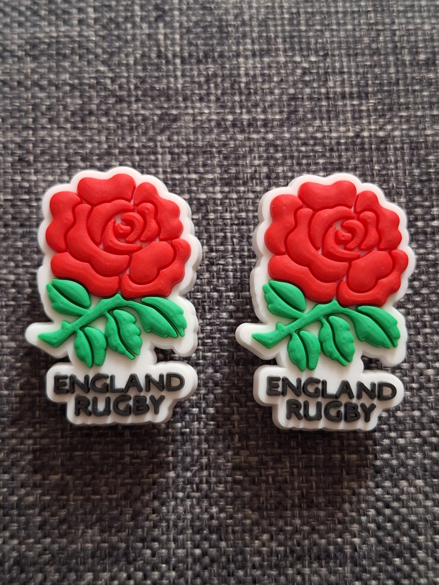 Shoe charms rugby