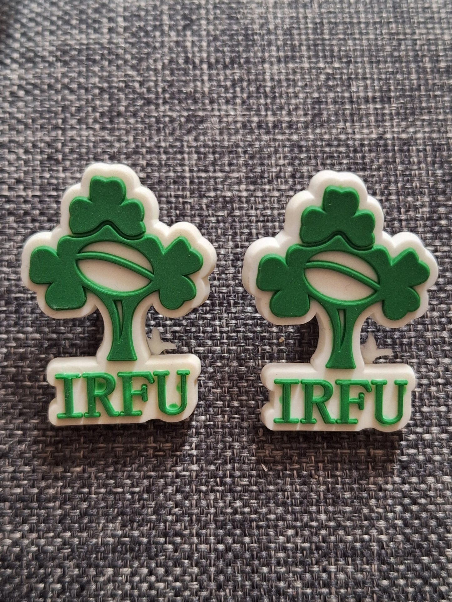 Shoe charms rugby