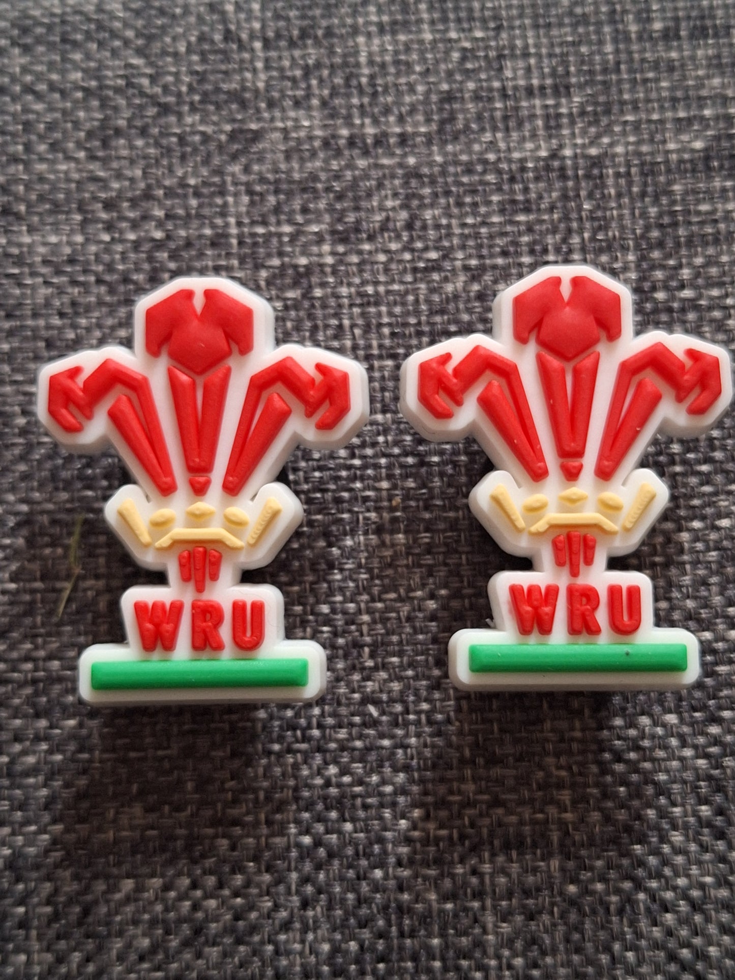Shoe charms rugby