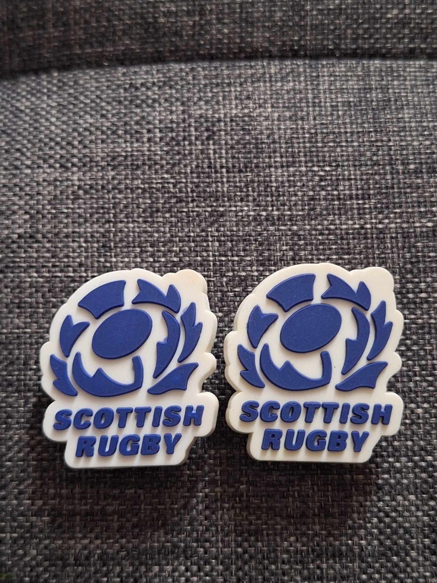 Shoe charms rugby