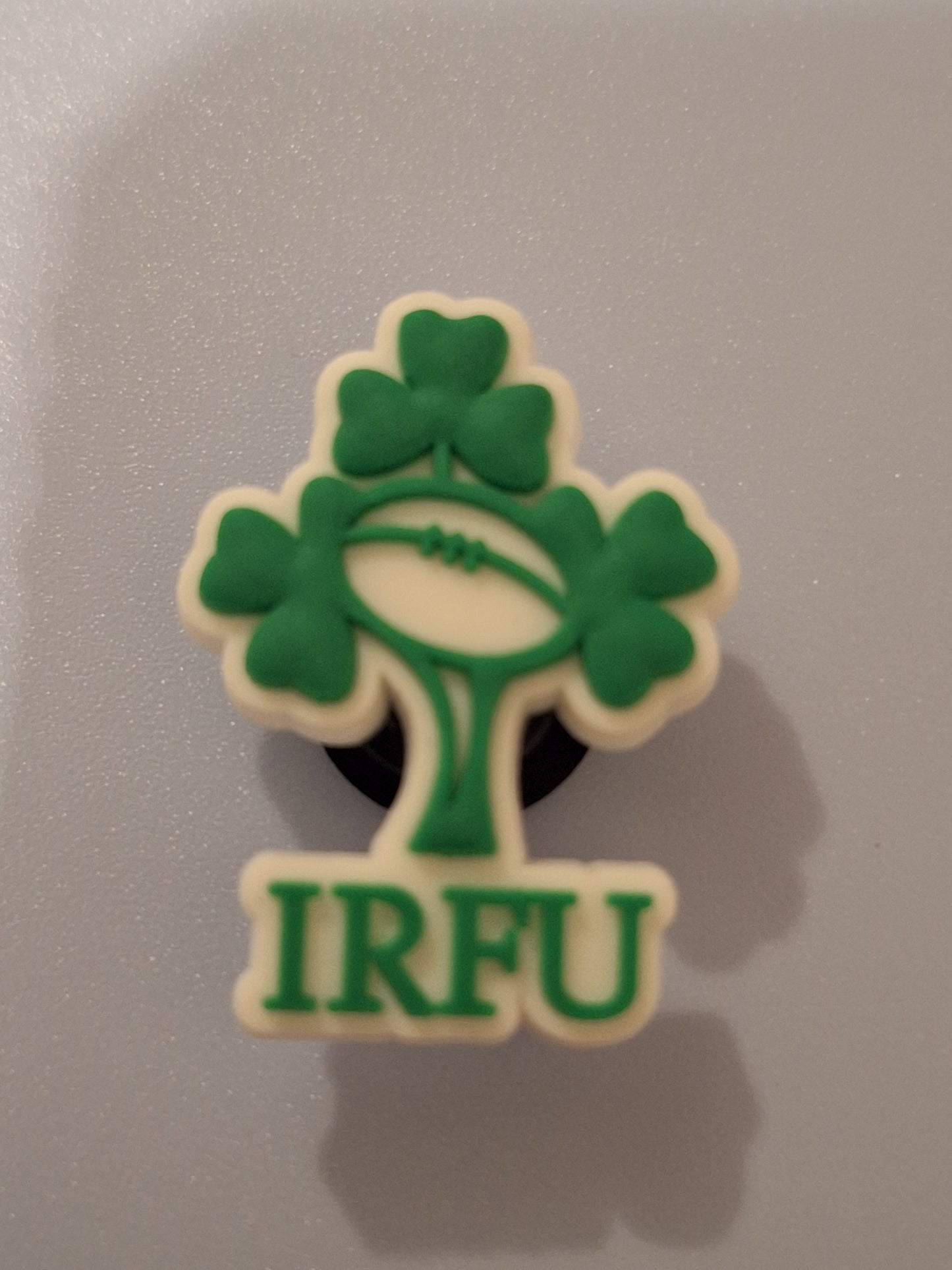 Shoe charms rugby