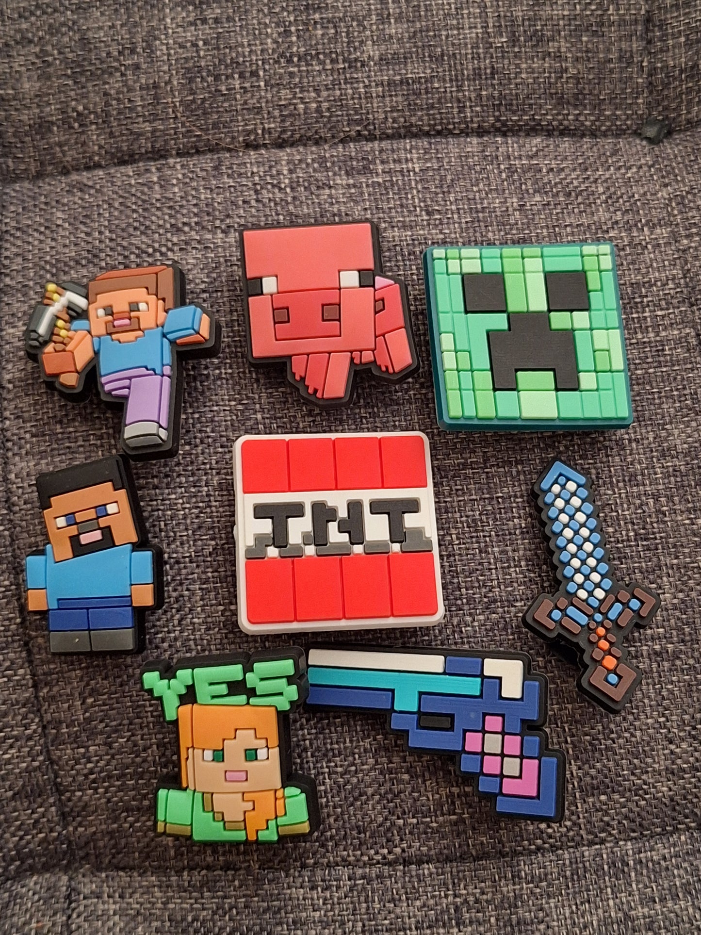 Shoe charms minecraft