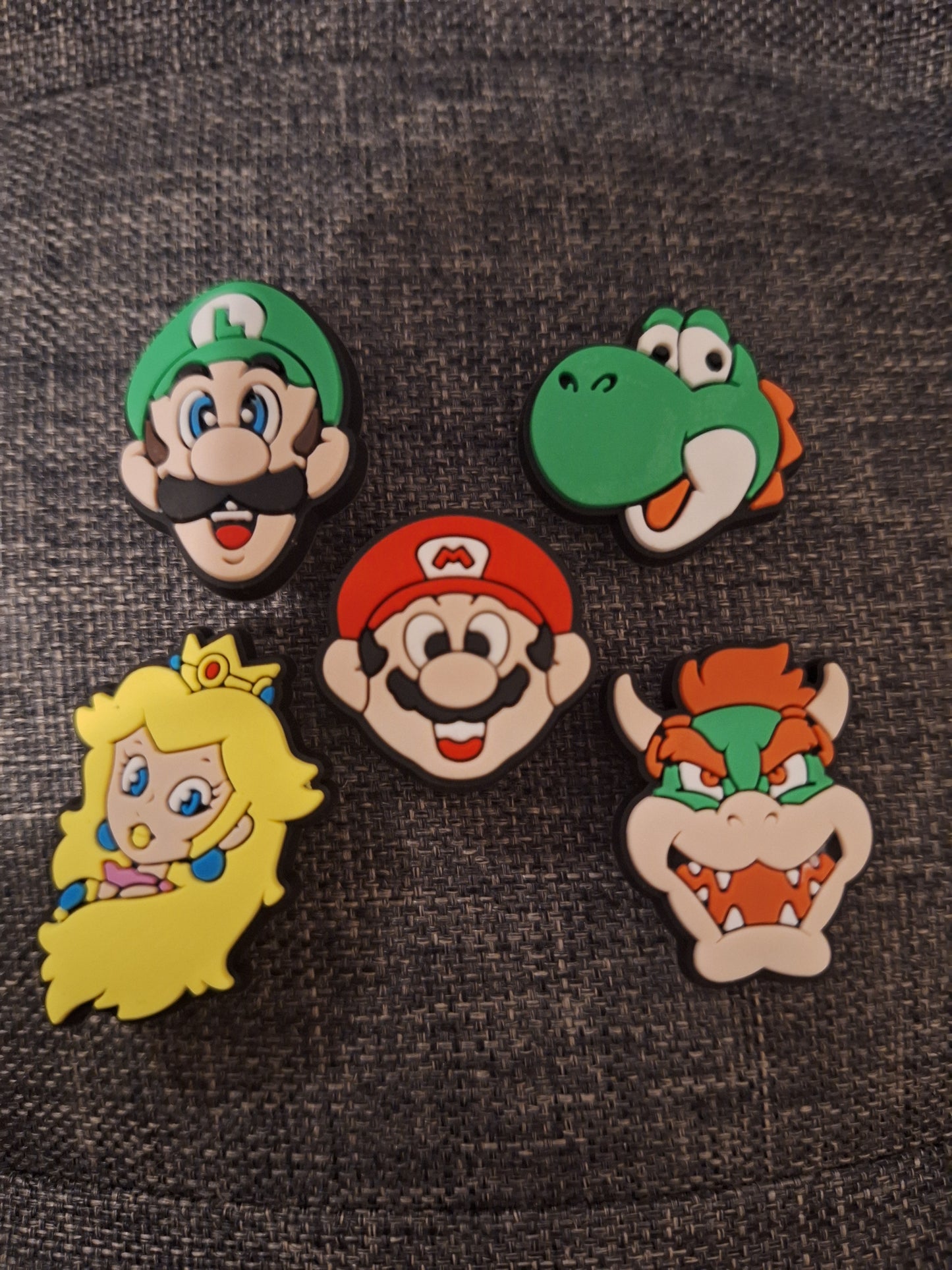 Shoe charms mario