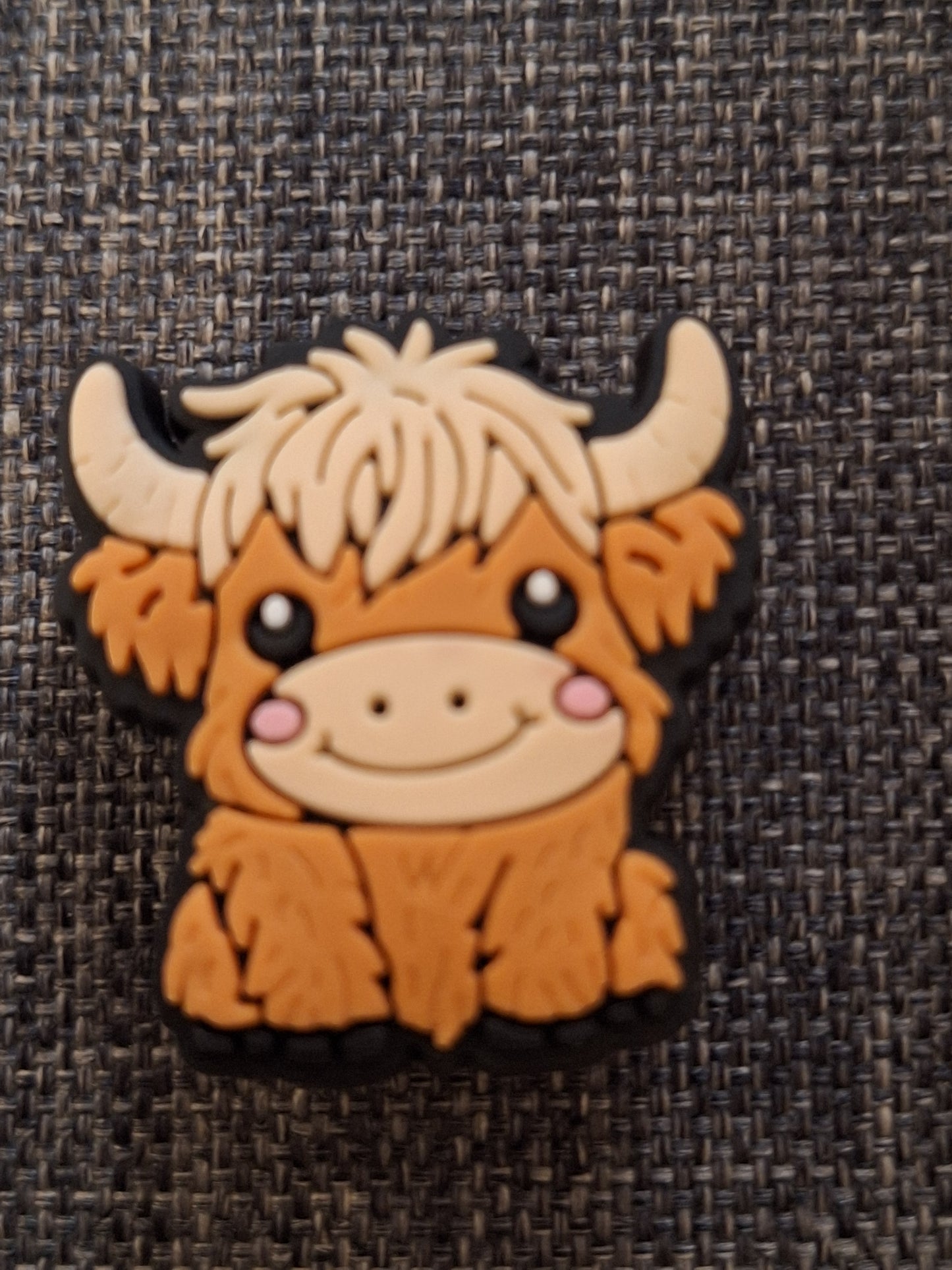 Shoe charms highland cows