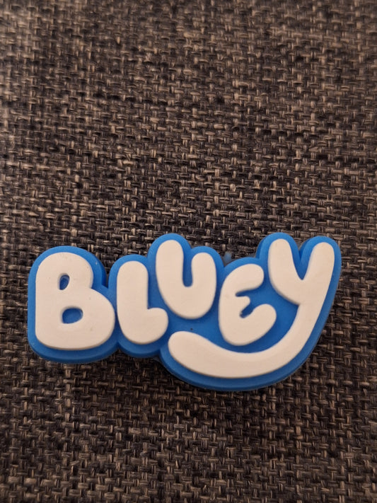 Shoe charms bluey