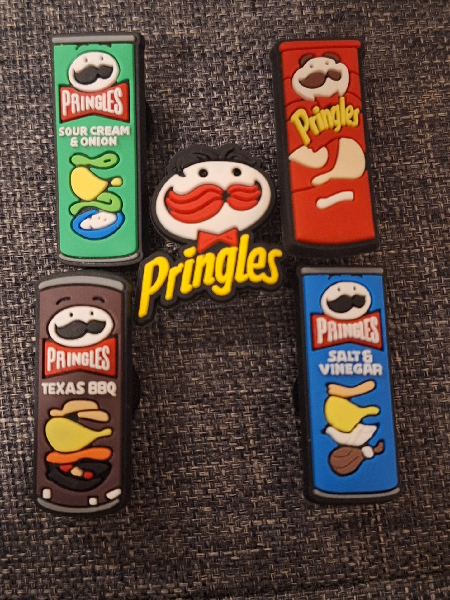 Shoe charms pringles
