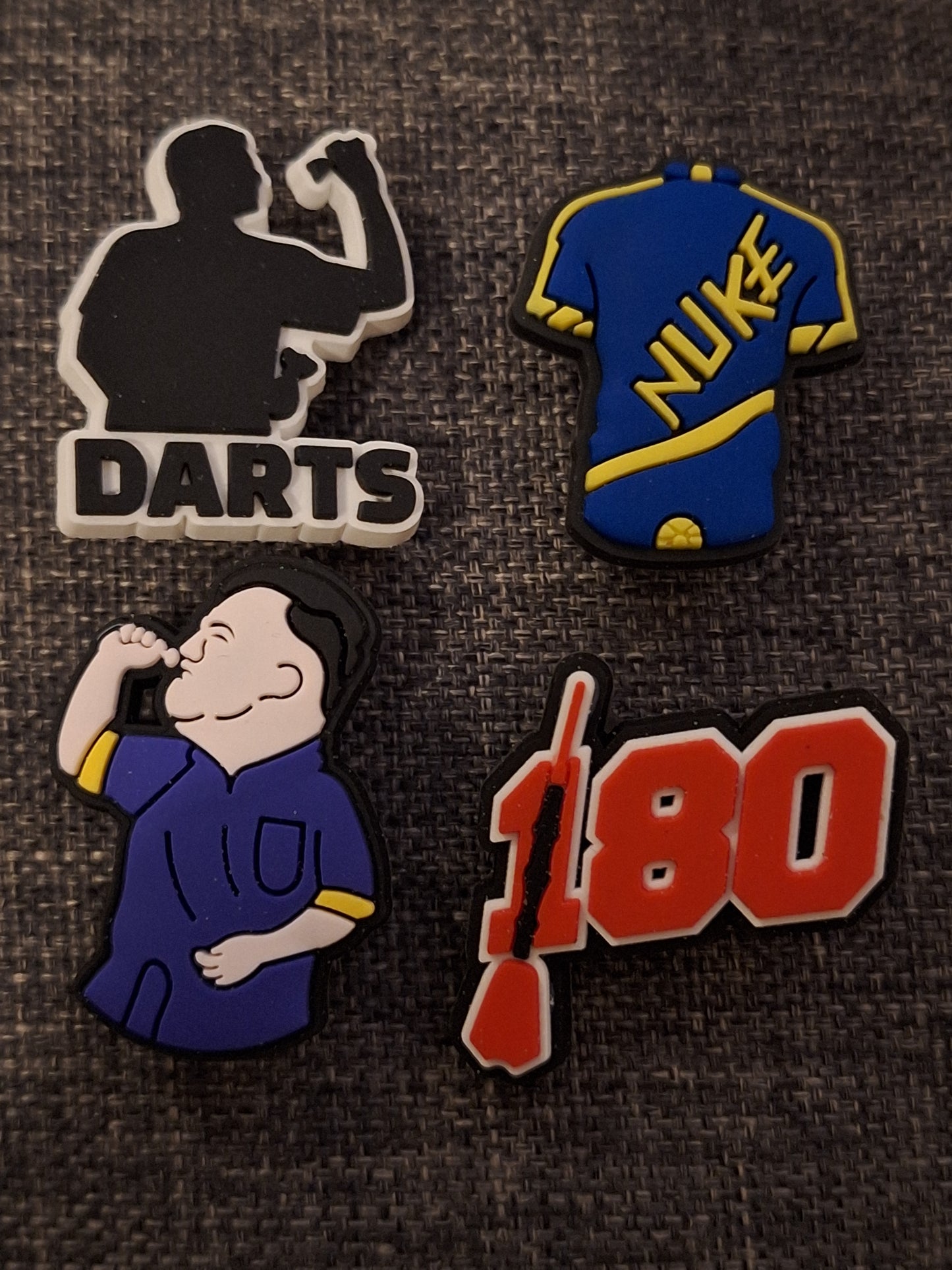 Shoe charms darts