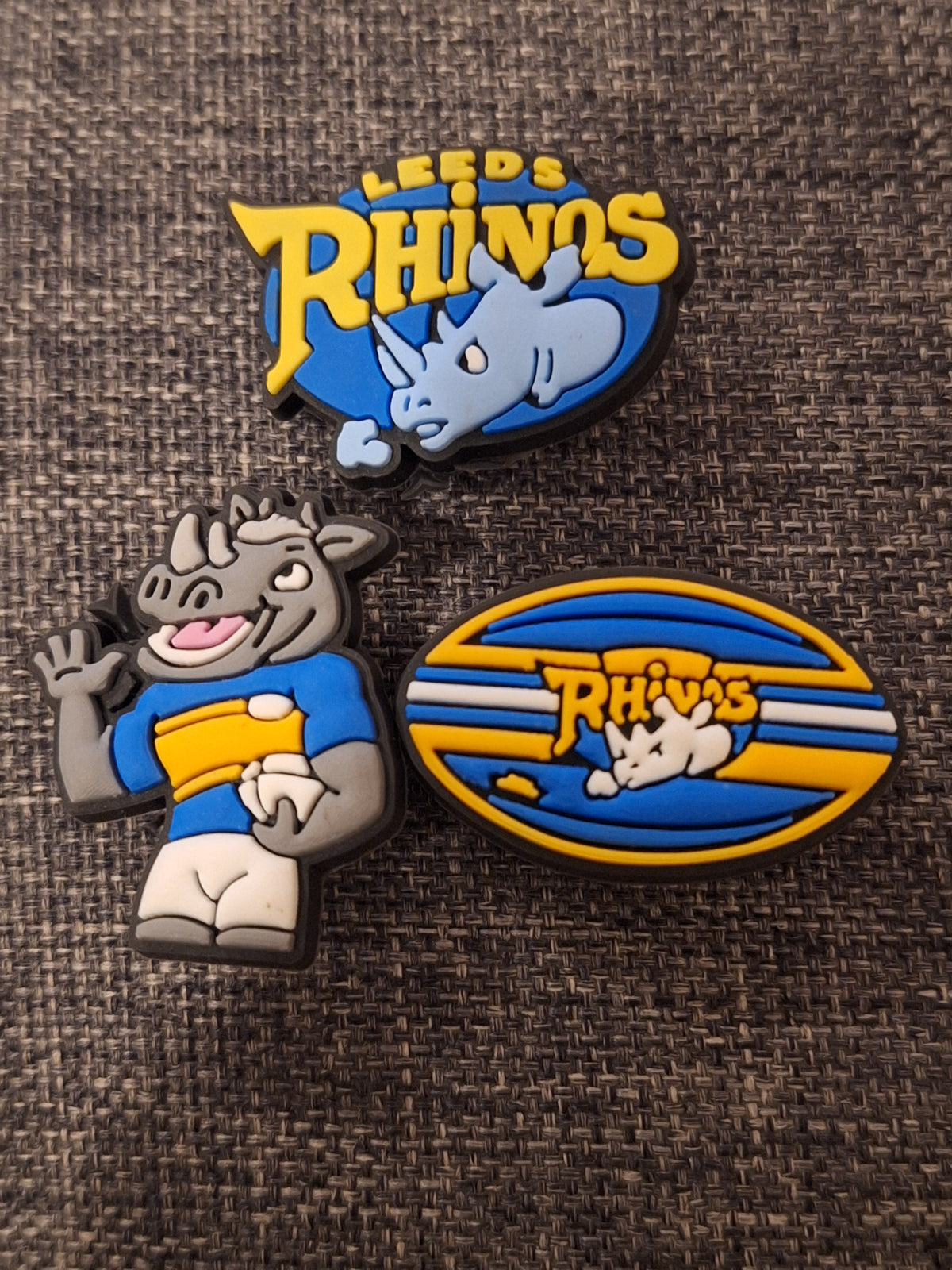 Shoe charms rugby league