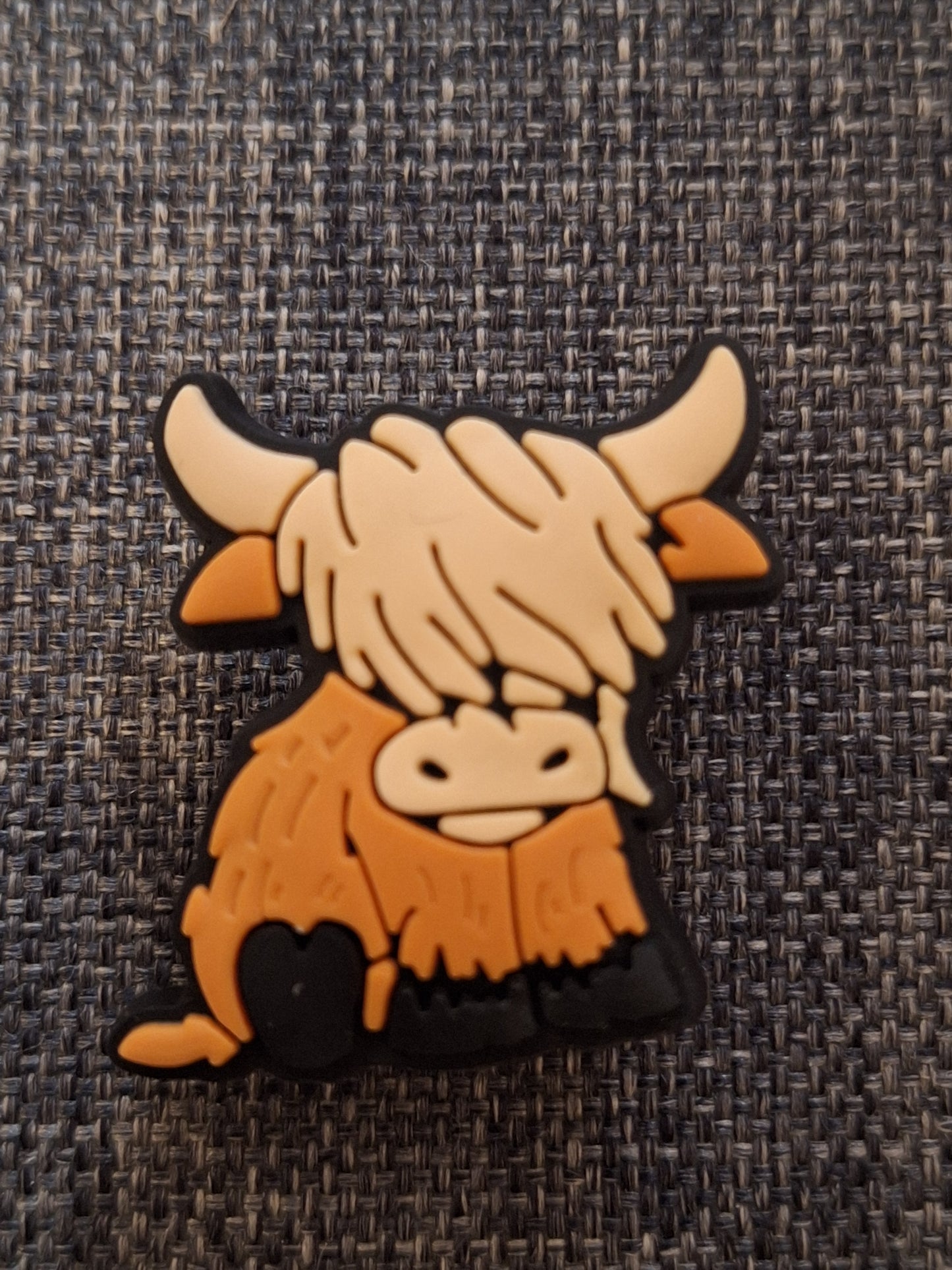 Shoe charms highland cows