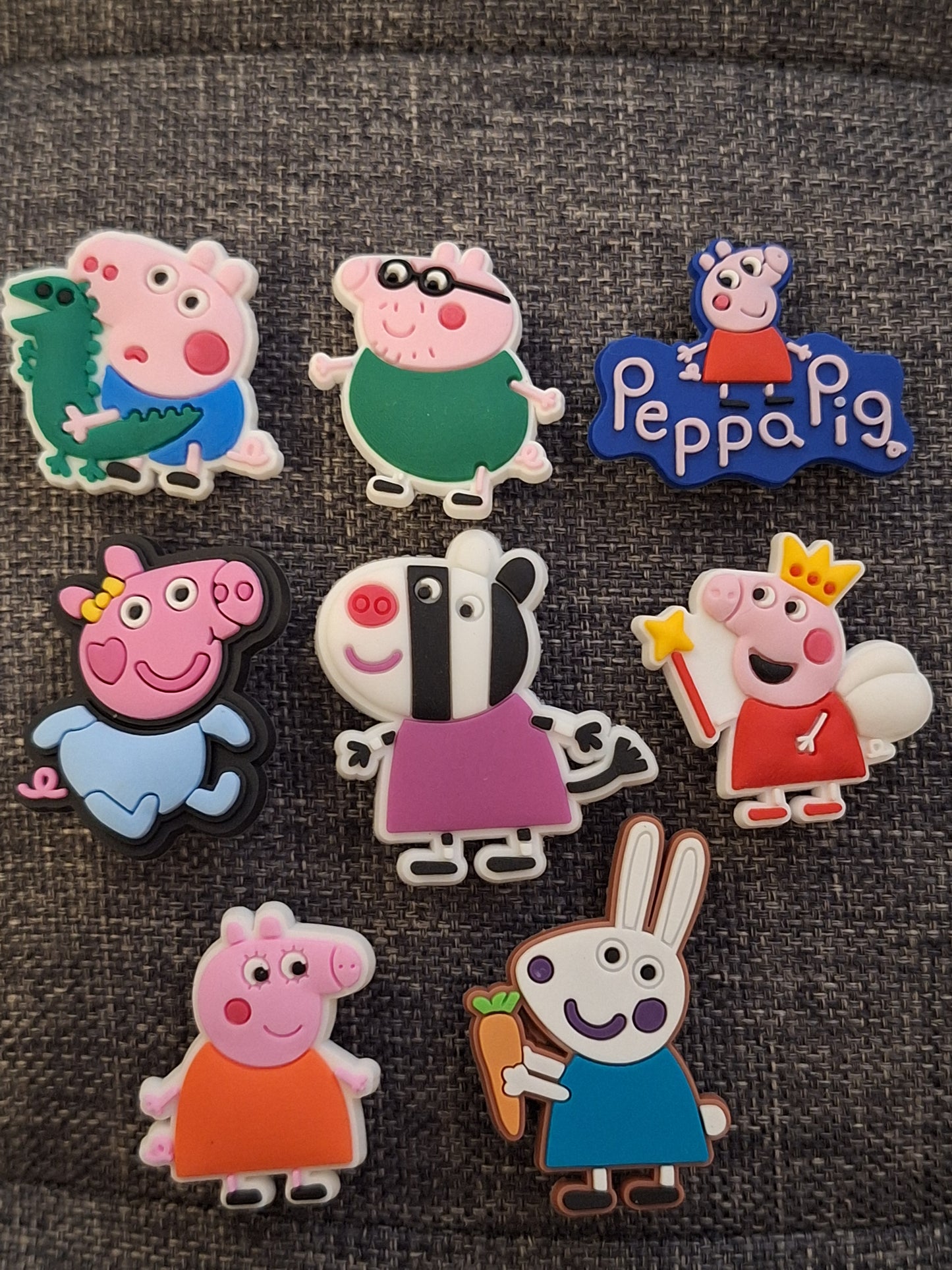 Shoe charms peppa pig