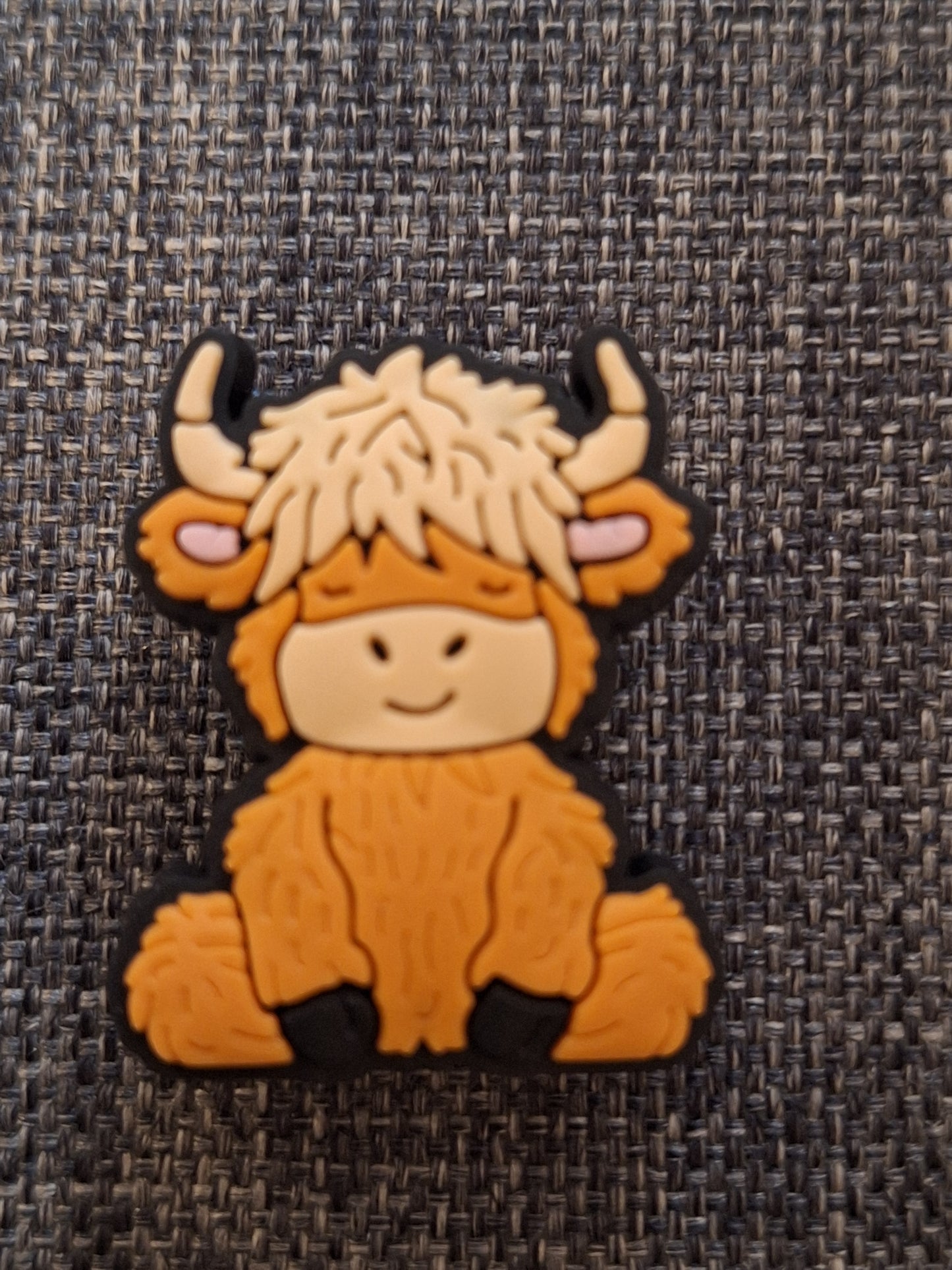 Shoe charms highland cows