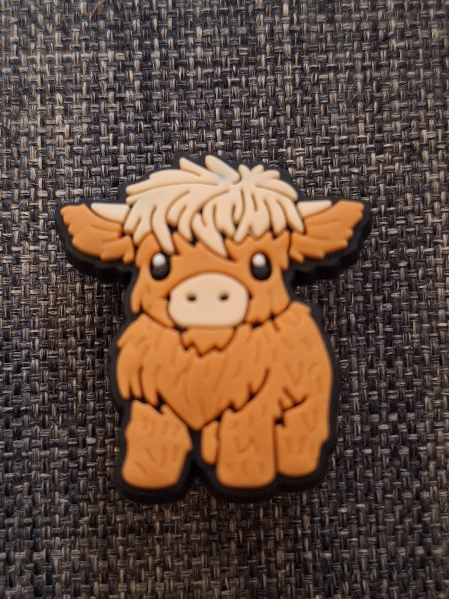 Shoe charms highland cows