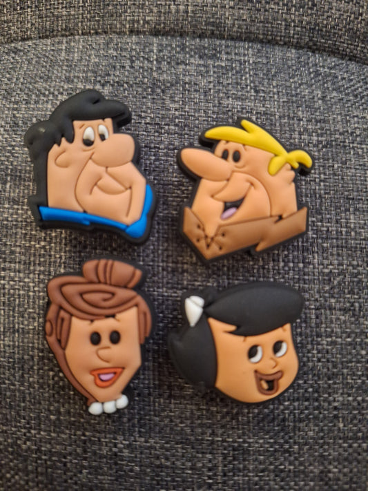 Shoe charms flintstones