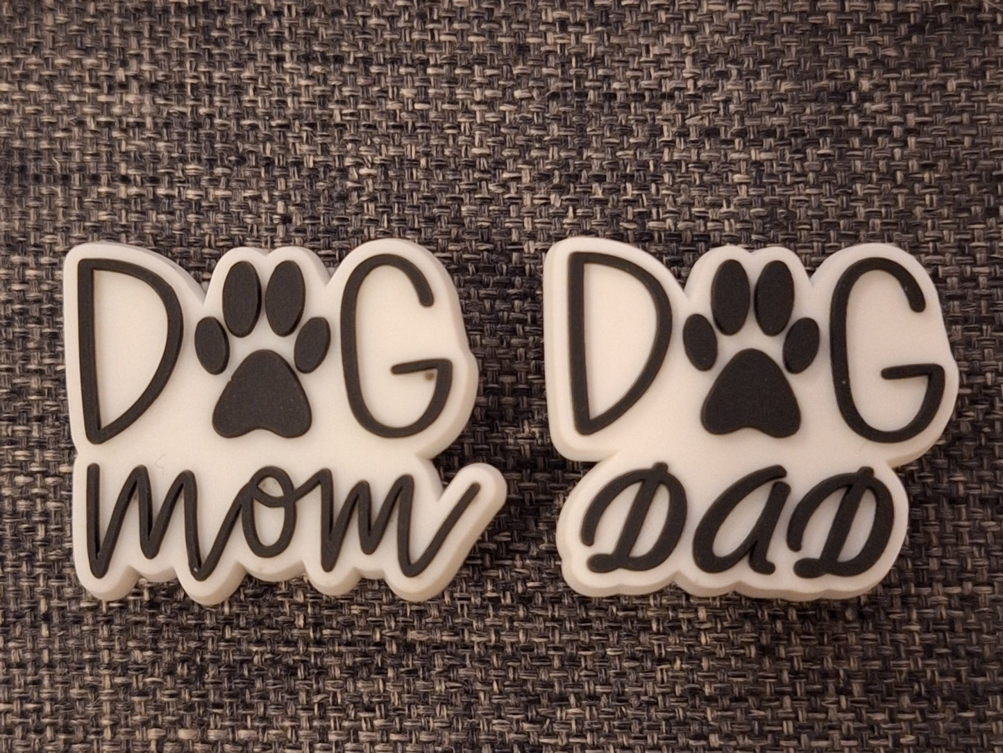 Shoe charm dog mom dog dad