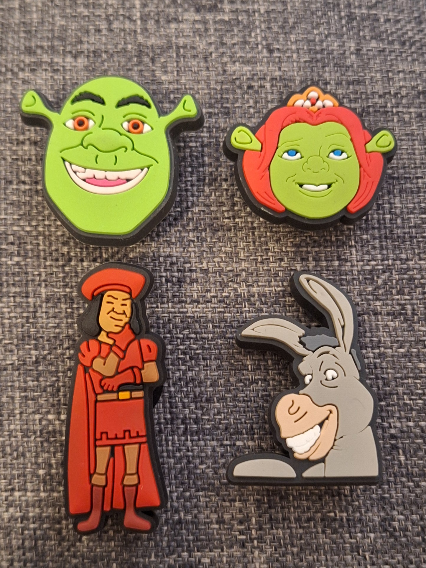 Shoe charms shrek