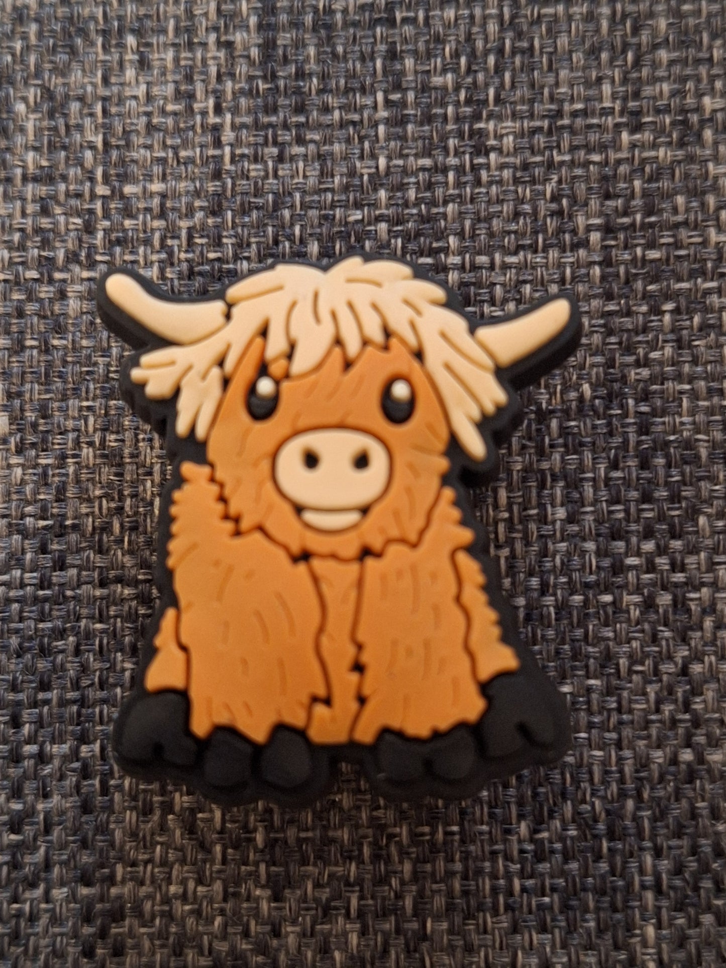 Shoe charms highland cows